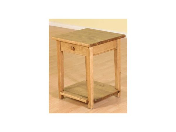 Garibaldi Large End Table (Pine / Maple)
