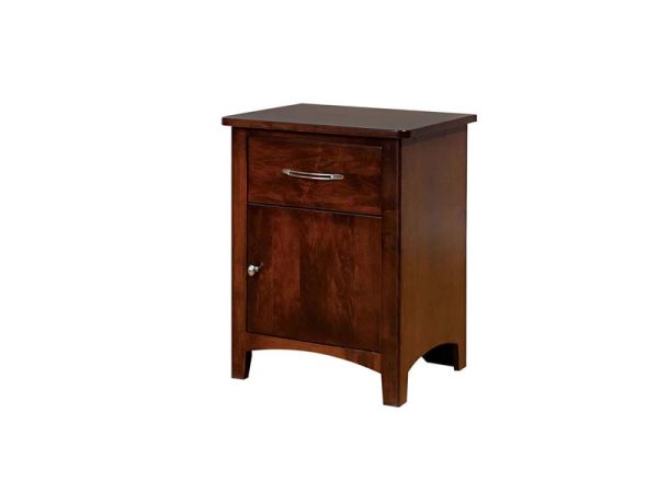 Metro 1 Drawer + 1 Door Night Stand