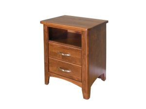 Parksville 2 Drawer w/Media Shelf Night Stand