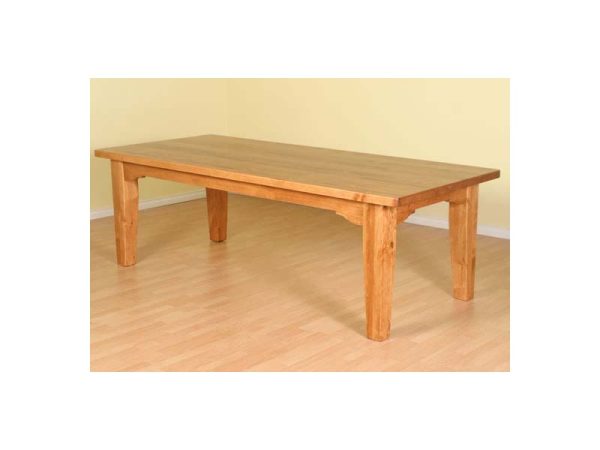 Rancher Pine / Maple Rectangular Table (8/4″ Top) - Image 2
