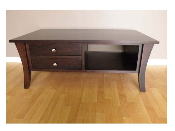 Silhouette Maple Rectangular Coffee Table