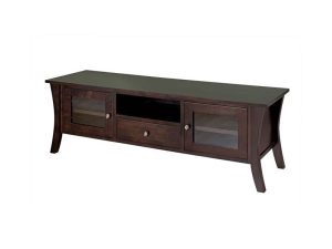 Silhouette Wide Maple TV Stand