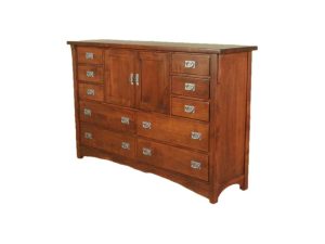 Solitaire 10 Drawer Extra Wide Dresser
