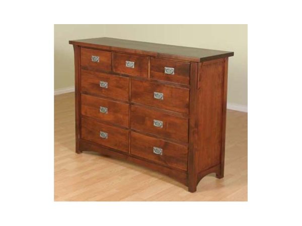 Solitaire 9 Drawer Mule Chest