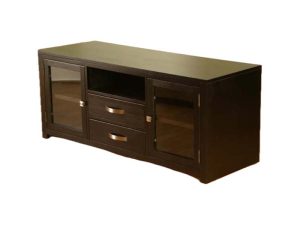 Studio TV Unit With 2 Drawers (Maple)