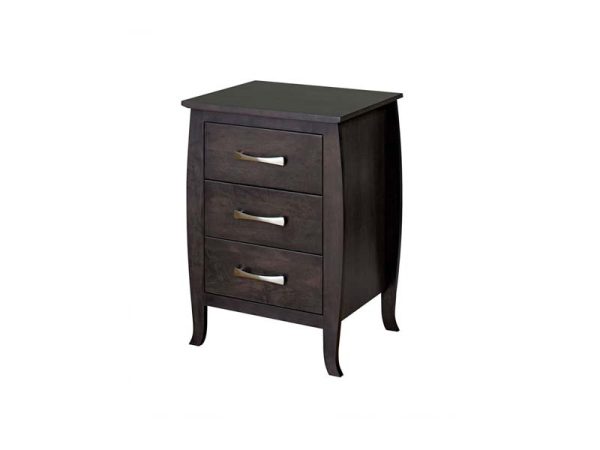 Tiffany 3 Drawer Night Stand – Narrow