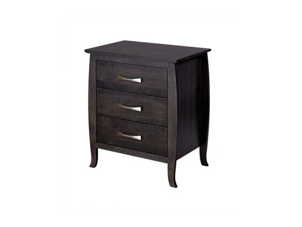 Tiffany 3 Drawer Night Stand – Wide