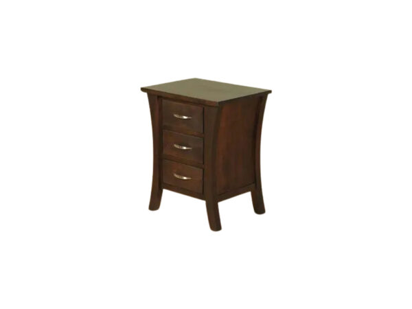 Silhouette 3 Drawer Night Stand