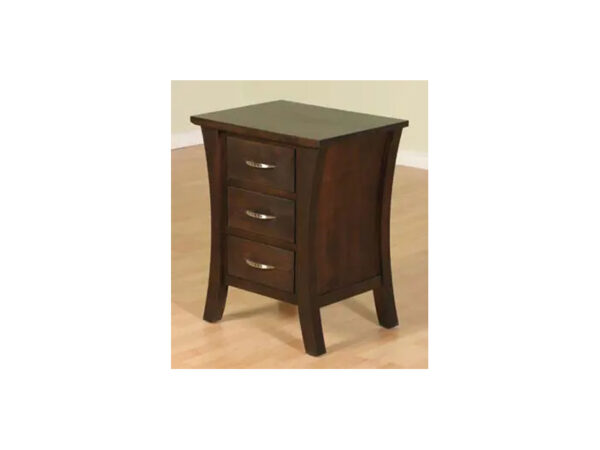 Silhouette 3 Drawer Night Stand
